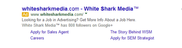 Proper Ad Extension in Google AdWords - White Shark  Media Blog