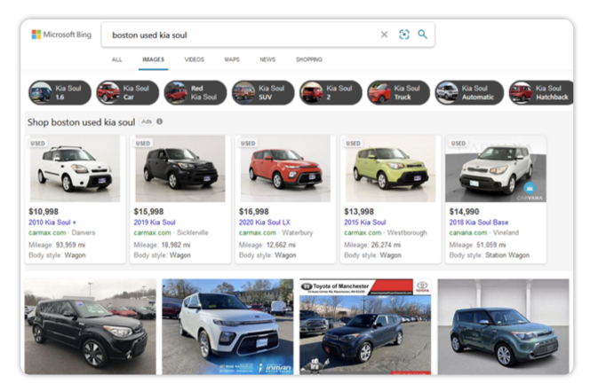 Microsoft Automotive Inventory Ads