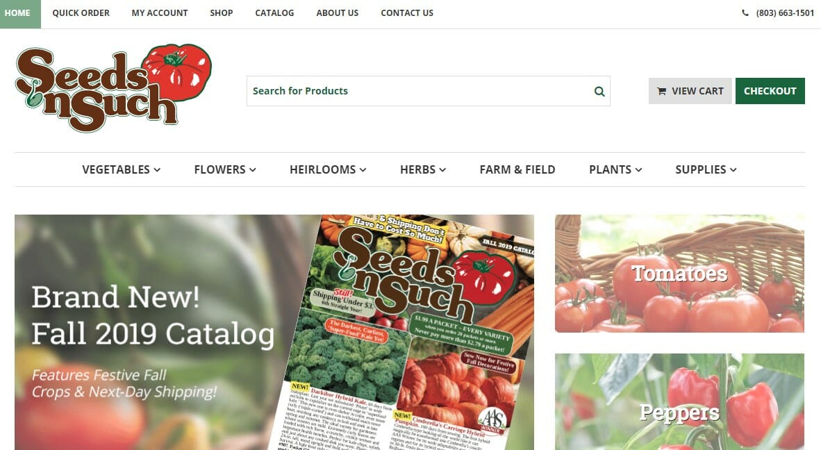 Seeds 'N Such Home Page