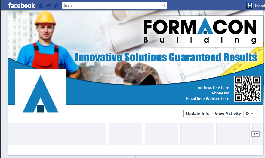 facebook business page for builders