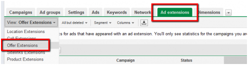 Offer Extensions in Google AdWords - White Shark Media
