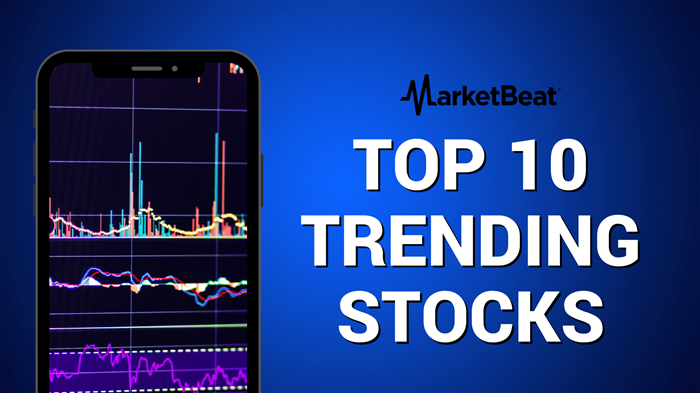 Top 10 Trending Stocks on MarketBeat
